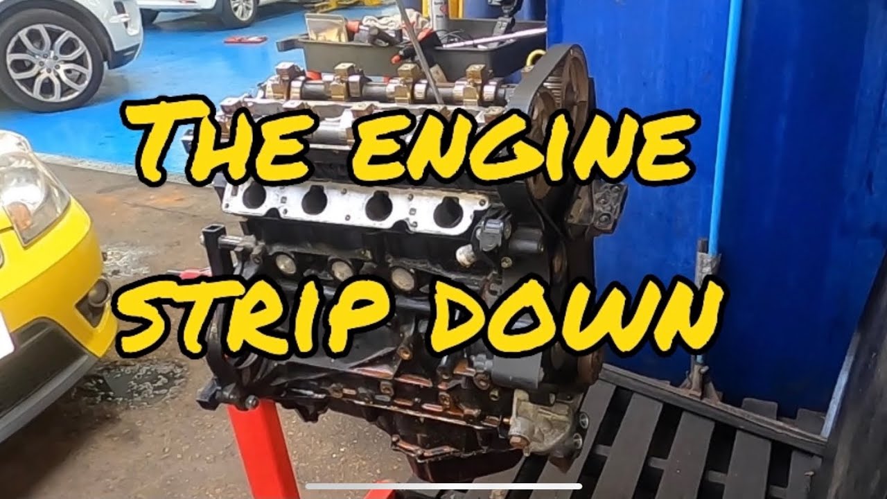 Vauxhall Astra VXR Z20leh engine strip down