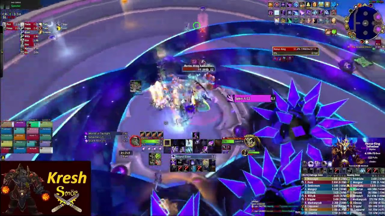 Smör vs Nexus King Salhadaar Mythic (Arcane Mage Pov)