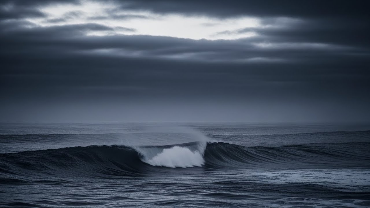 Healing Ocean Soundscape | Natural Soundscape to Support Sleep Therapy Naturally with Rolling Waves