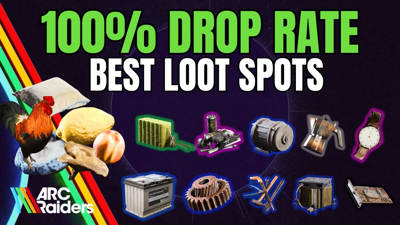 Best Loot Spots for Upgrade Materials & Project Items in ARC Raiders (Scrappy, Workbenches & More)