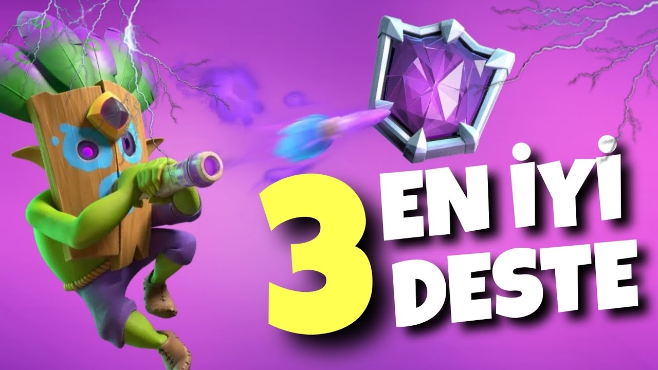 METANIN EN İYİ 3 DESTESİYLE OYNADIM!! Clash Royale