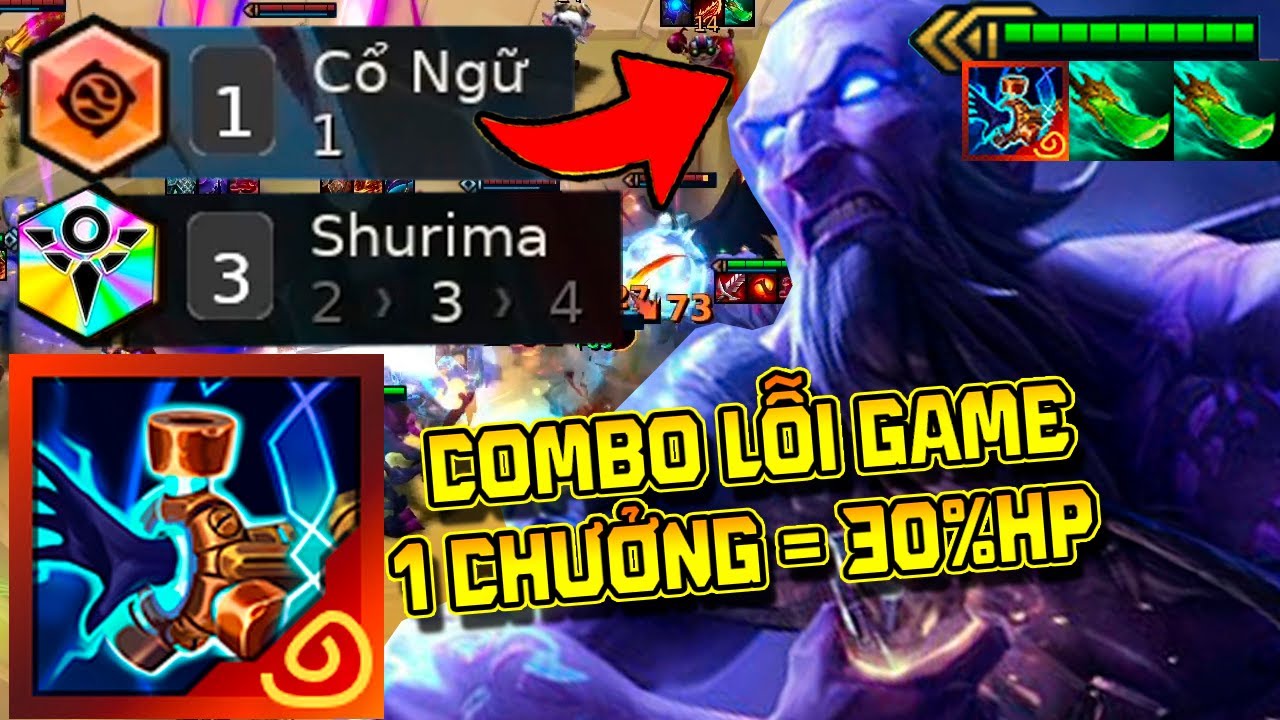 PH&Aacute;T HIỆN COMBO LỖI GAME - RYZE SHURIMA 