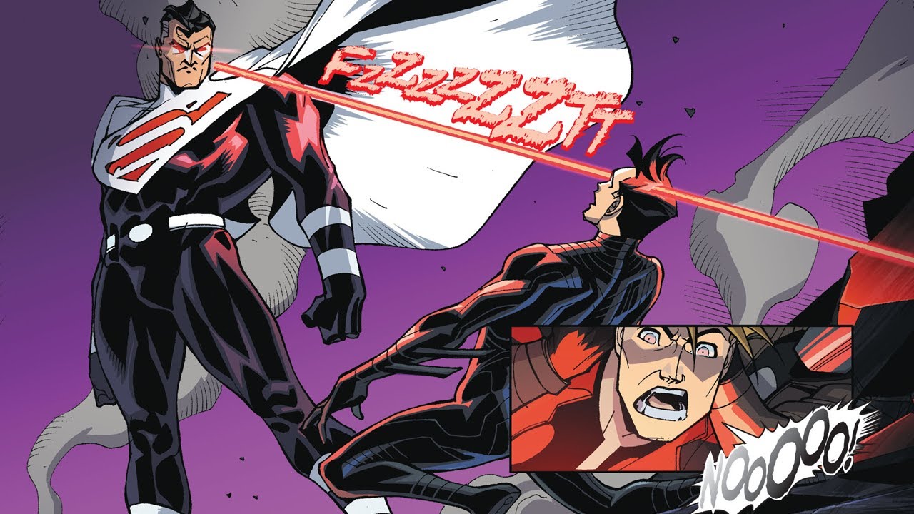 Lord Superman Kills Batman Beyond in the Future