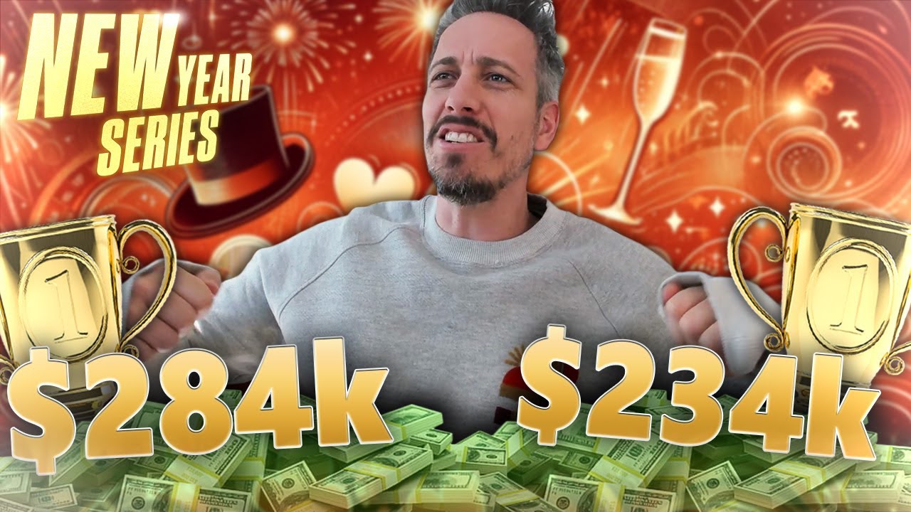 DEEP Run in HUGE New Year Series MAIN EVENT 💰 Poker Highlights
