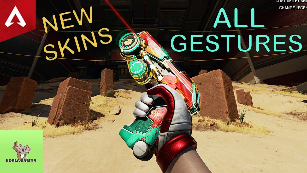 New Reactive Skin, P2020 (Hunter's Best Friend), All Gestures. [Apex Legends - Highlight - Sept.24]