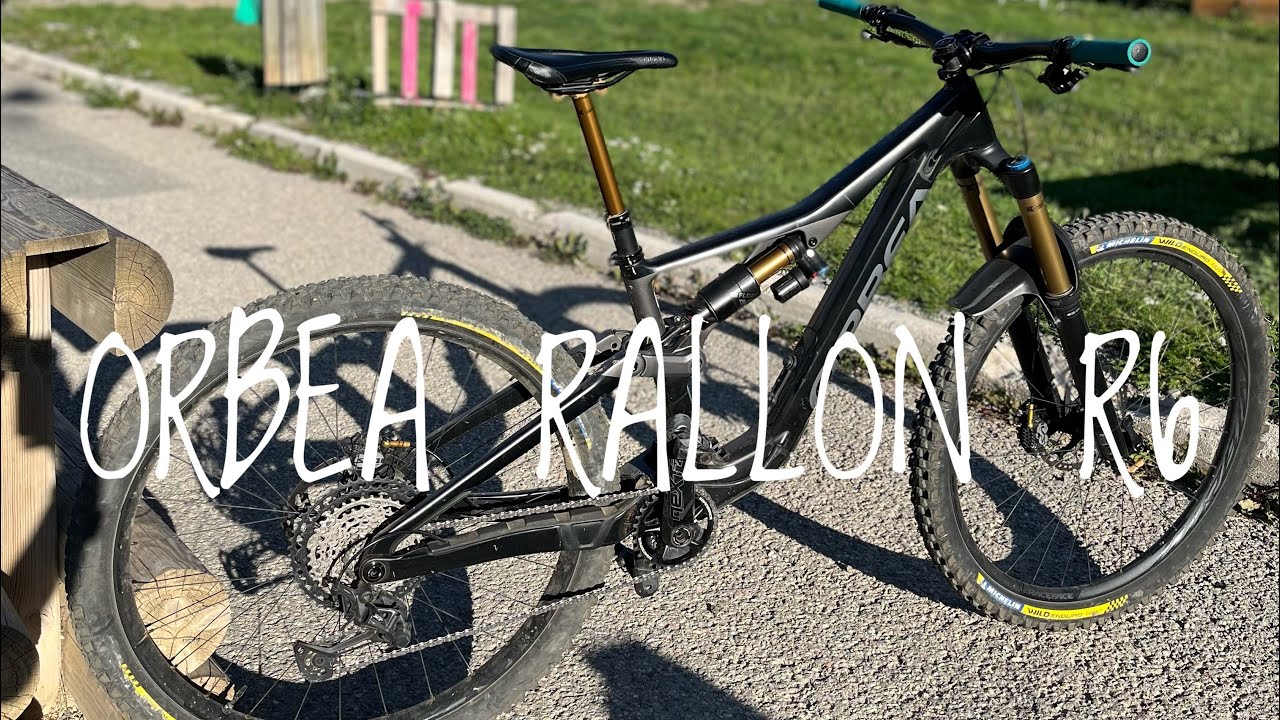 💥ORBEA RALLON R6 2022💥 : prise en main (je parle pas assez fort😅) a Roubion😍 le kiff!