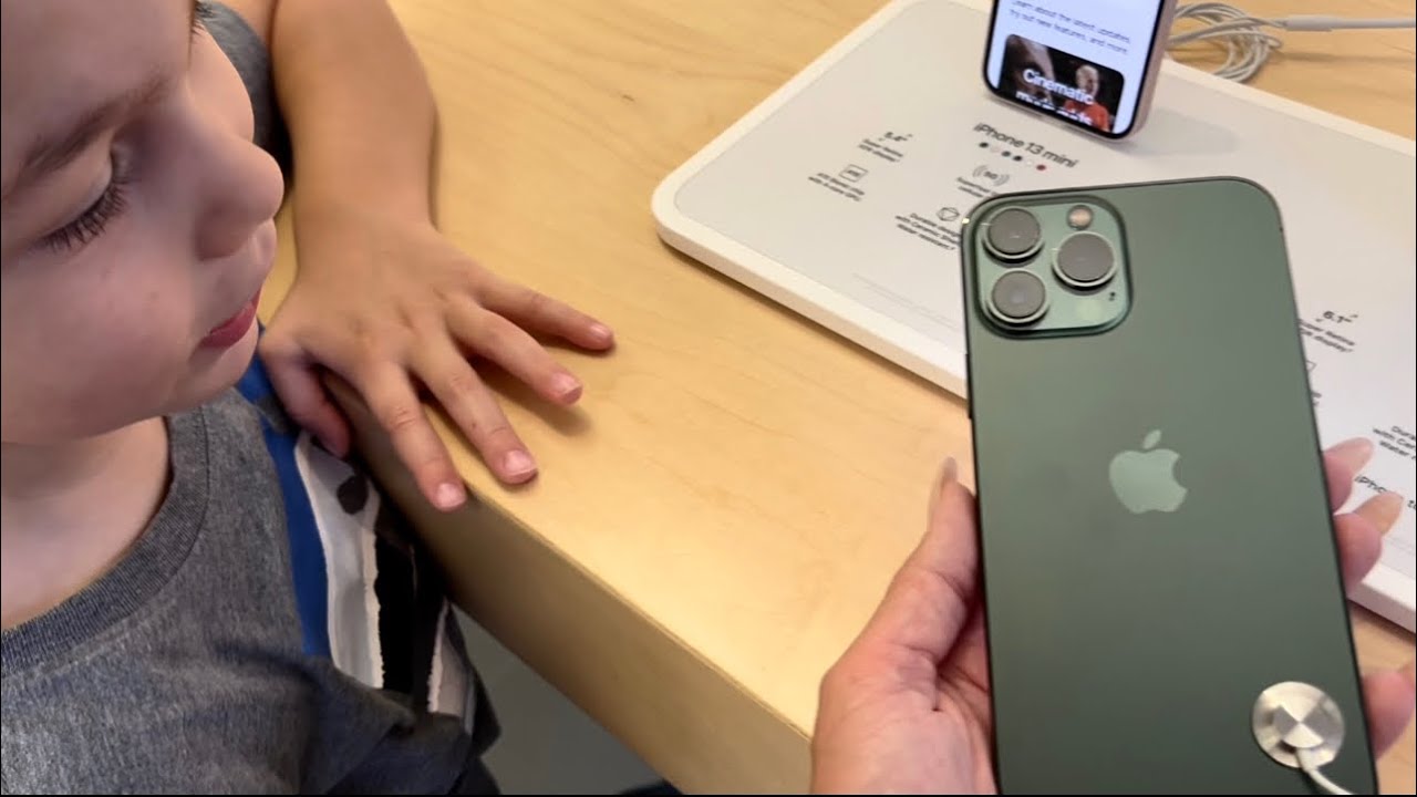 Buying His FIRST iPhone Pro Max EVER! Apple Store Shopping Vlog + Unboxing 📲🍎