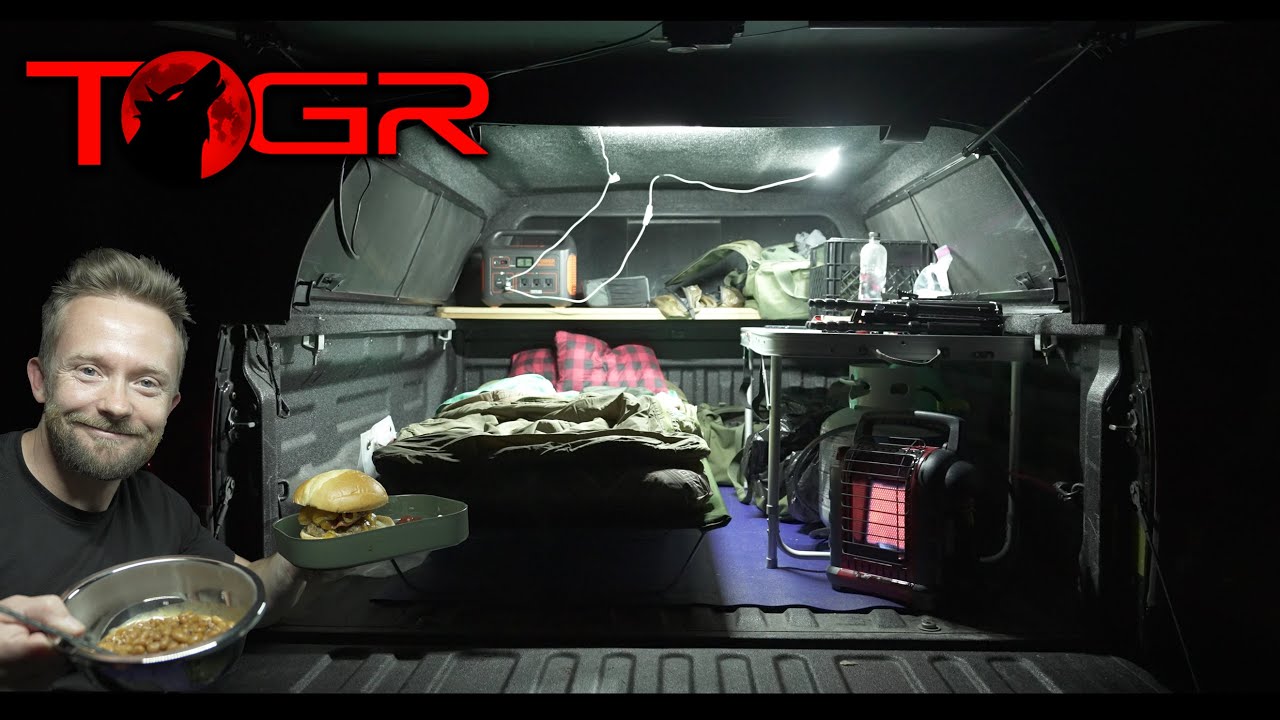Winter Snow and Ice Truck Camp - Burgers, Beans and Drinks