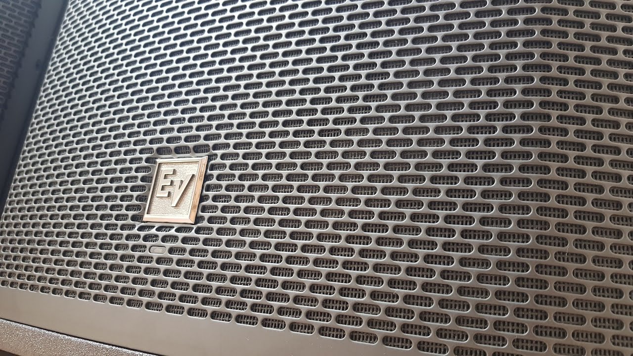 Ev ETX 35p mit Soundcheck