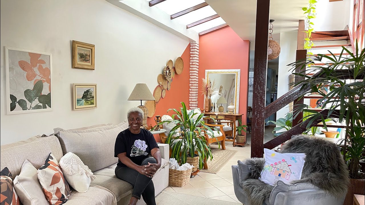 Tour em Uma Sala Com Muitas Plantas e Muito Estilo!