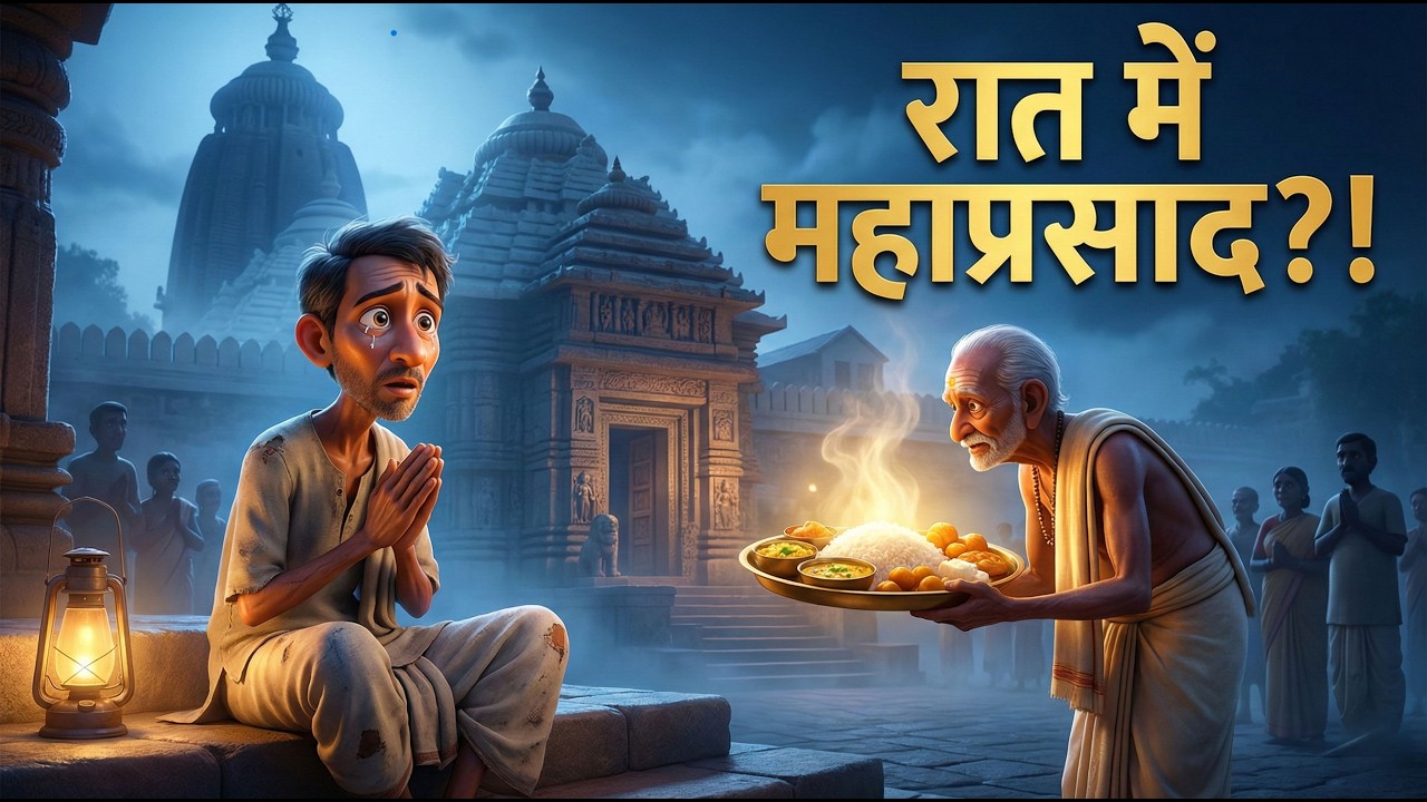बंधु महंती और श्री जगन्नाथ का चमत्कार | भूखा भक्त, महाप्रसाद और करुणा की जीत | Hindi Bhakti Story