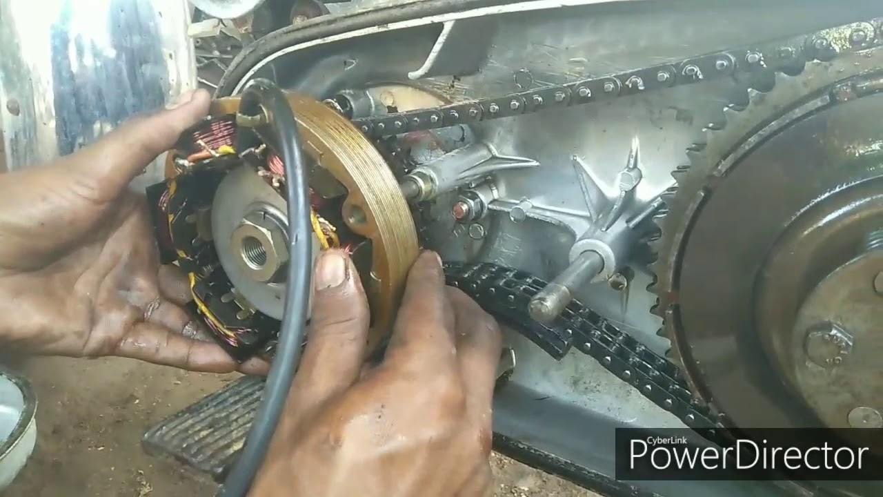 Old Bullet Standard alternator coil and magnet problem solution