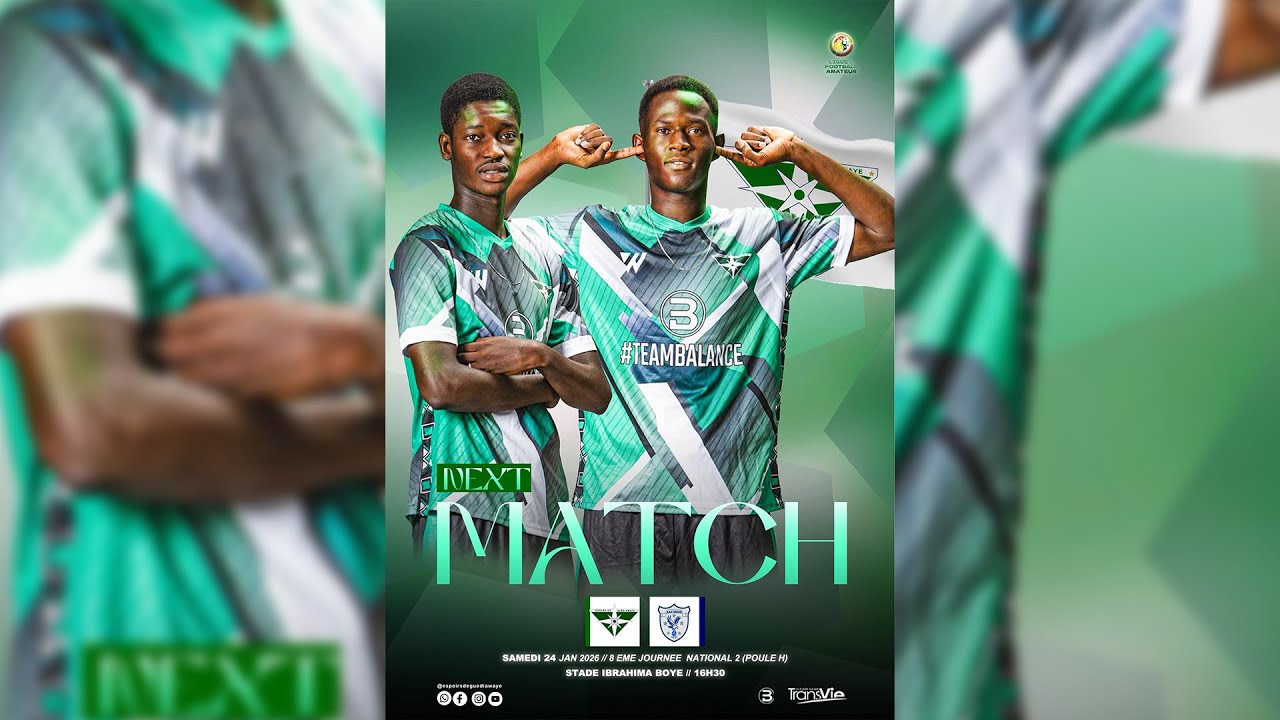 LFA | NATIONAL 2 | JOURNEE 9 | GROUPE H | ESPOIRS DE GUEDIAWAYE VS AS TOGLOU | STADE NDIAREME
