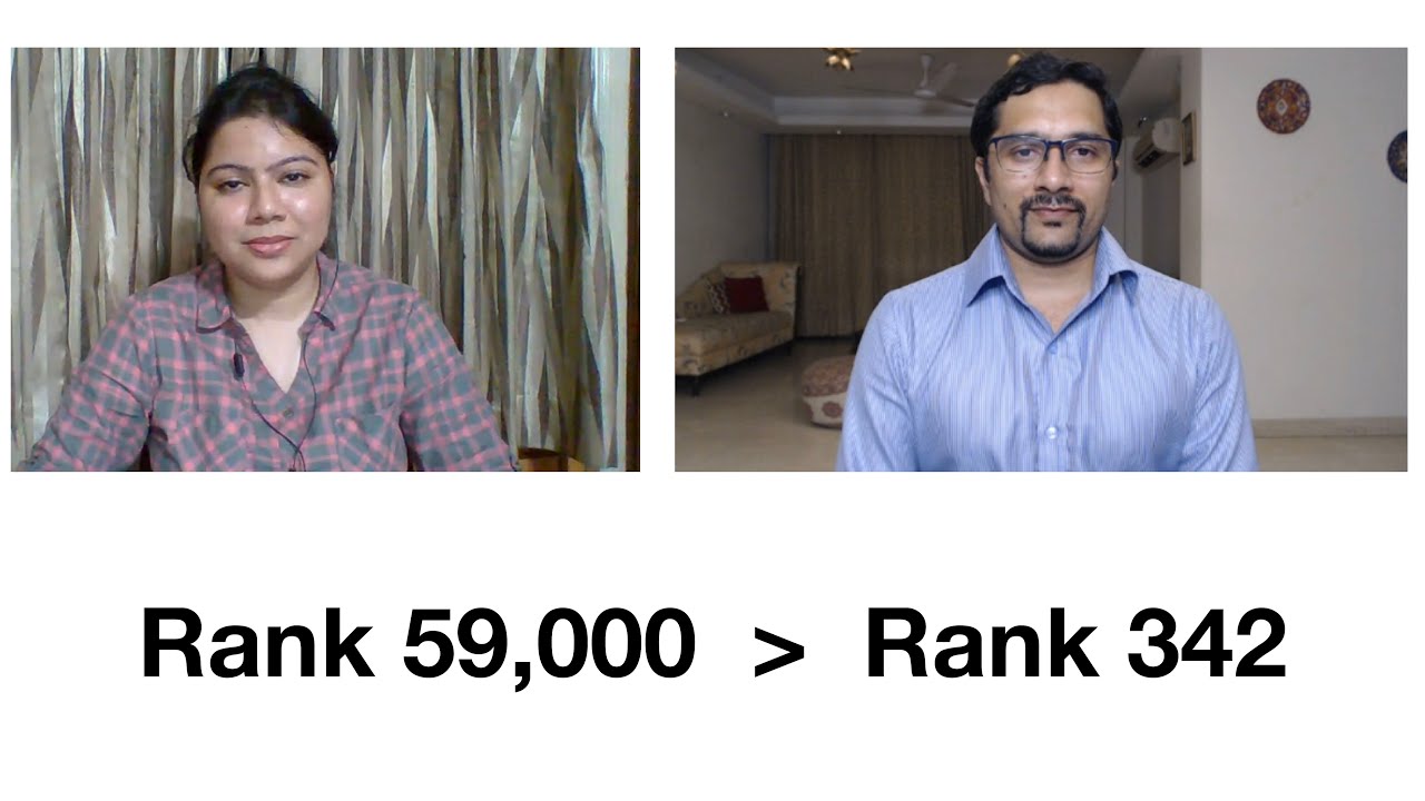 Rank 59000 in NEET PG 2020 to Rank 342 in NEET PG 2021 - Dr Antarleena chats with Dr Rohan | Plan C