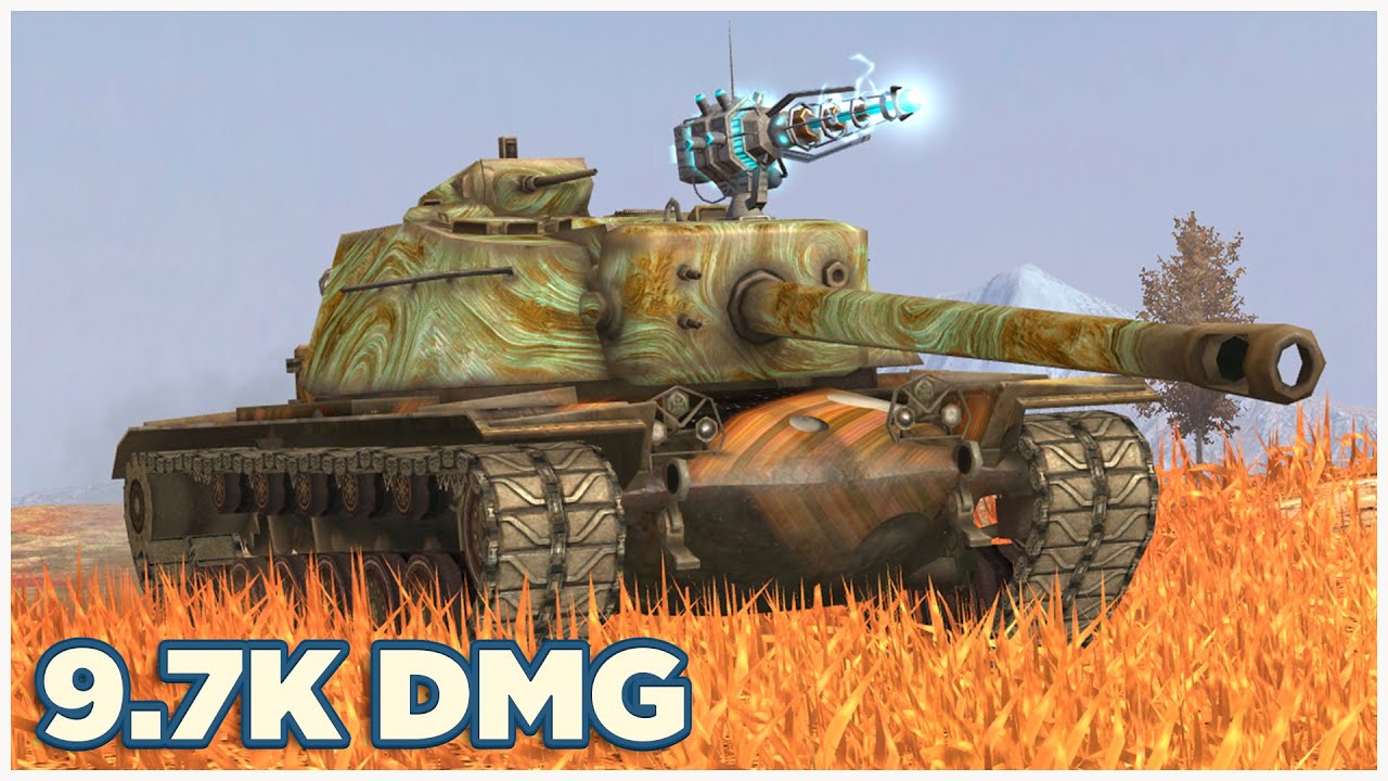 T110E4 • 9.7К УРОНА • 6 ФРАГОВ • WoT Blitz