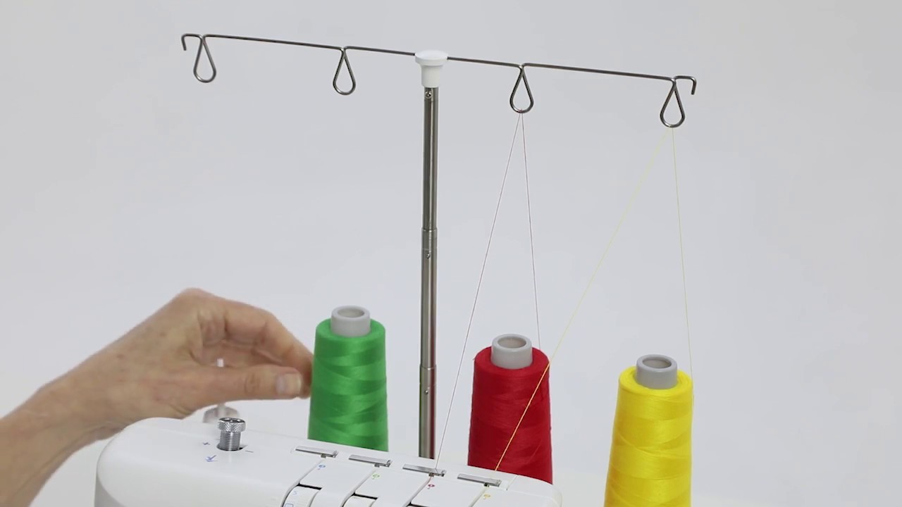 Singer Overlock S14-78 Threading Guide: 3 Thread Overlock Narrow