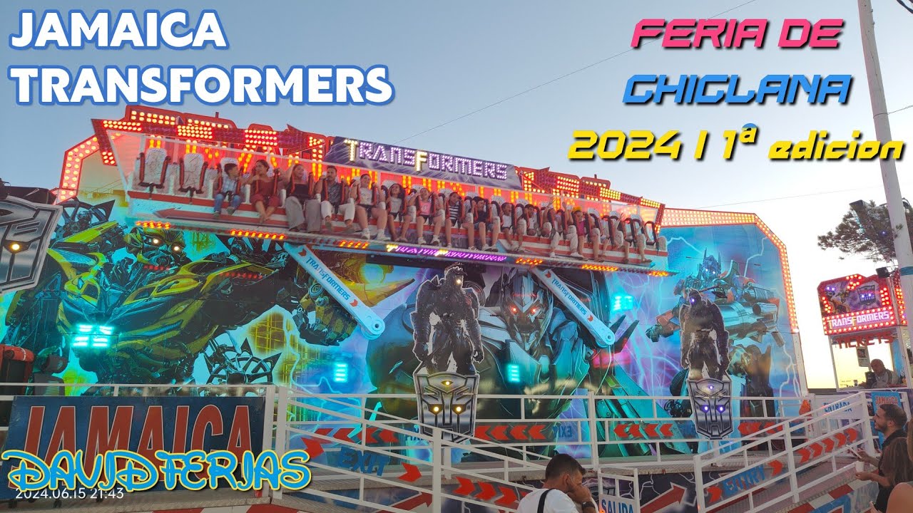 Jamaica Transformers - Feria de Chiclana de la Frontera 2024 |🎡| DavidFerias |🎡|