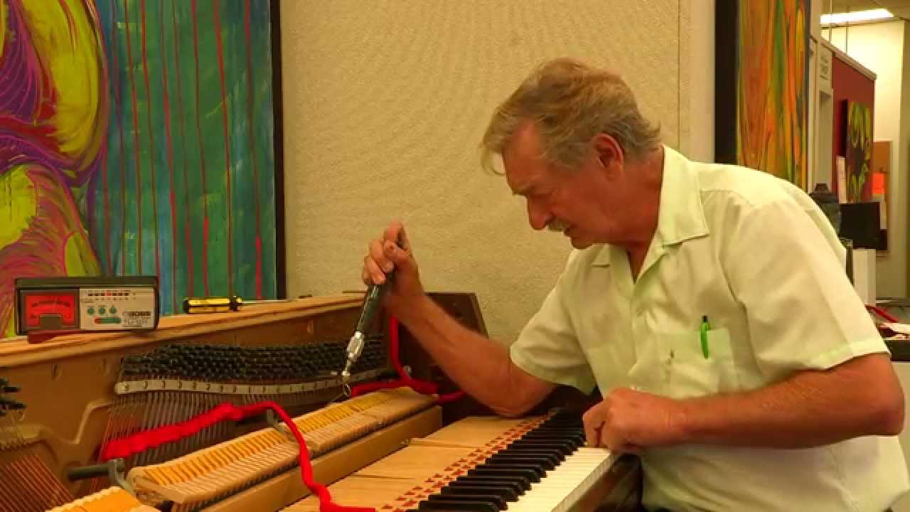 How To Tune a  Wurlitzer spinet Upright Piano Step by Step full version Tutorial