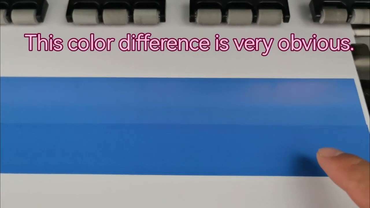 How to get rid of the 2 heads color difference for i3200 eco solvent printer?