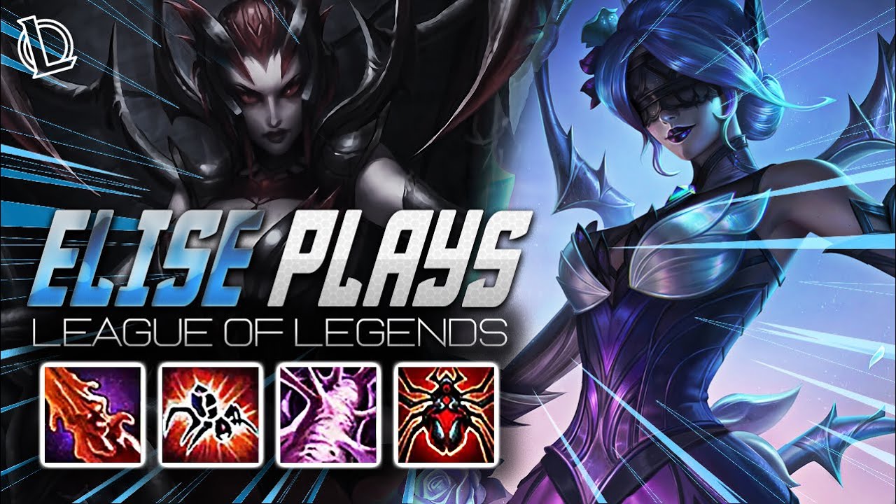 ELISE MONTAGE - ELISE PLAYS | Ez LoL Plays [60 FPS]