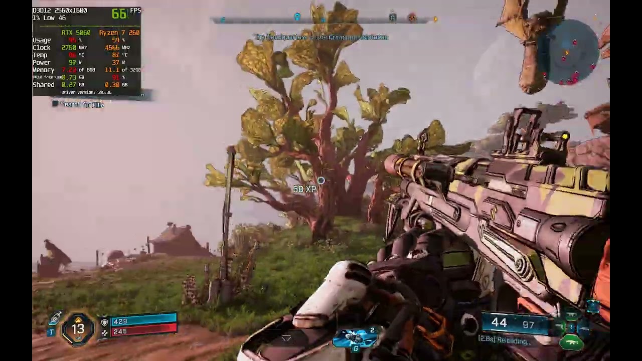 Borderlands 4 - Legion 5 (RTX 5060 + Ryzen 7 260) | DLSS 4 & 4.5 (Low, Medium, High Settings)