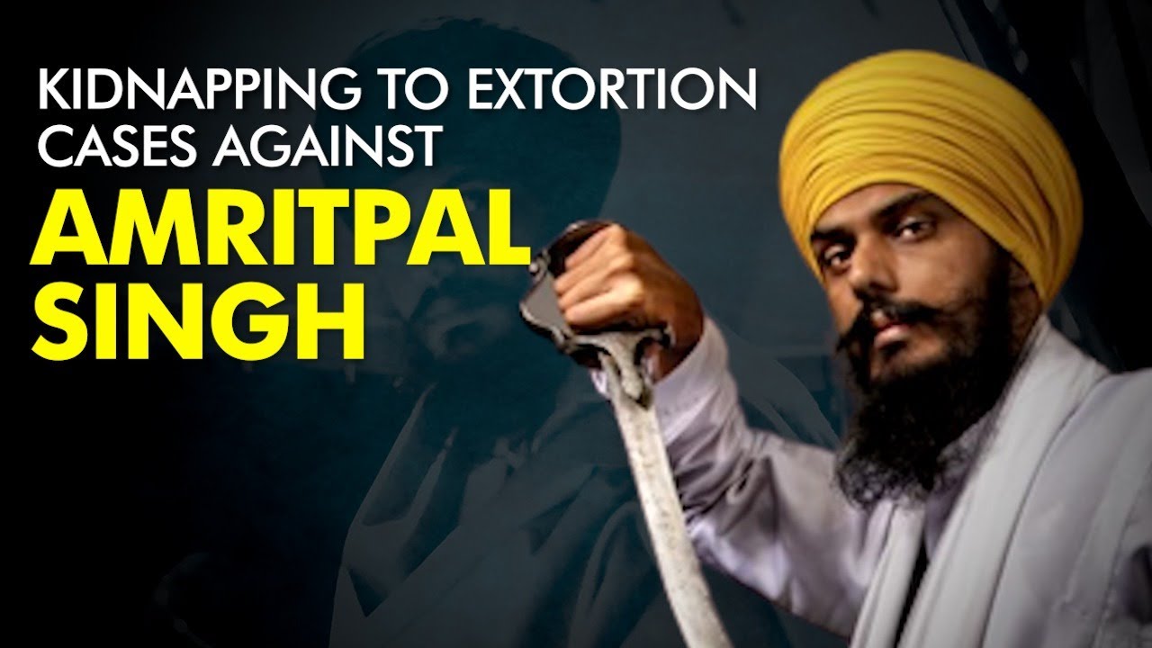 Amritpal Singh Arrest: Murder, abduction and extortion, know cases against the Waris De Punjab chief