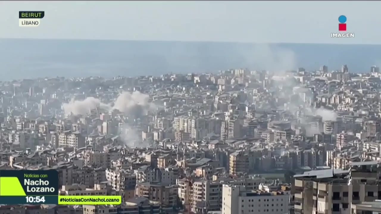 Israel cumplió con su amenaza en Líbano y lanzó ataques contra al menos 500 objetivos