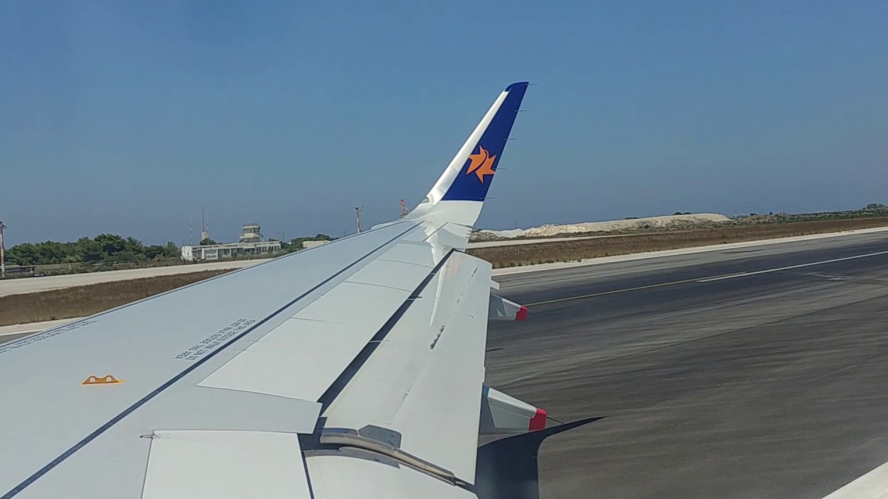 The most SATISFYING A320 sound!! (LGKO - Kos)