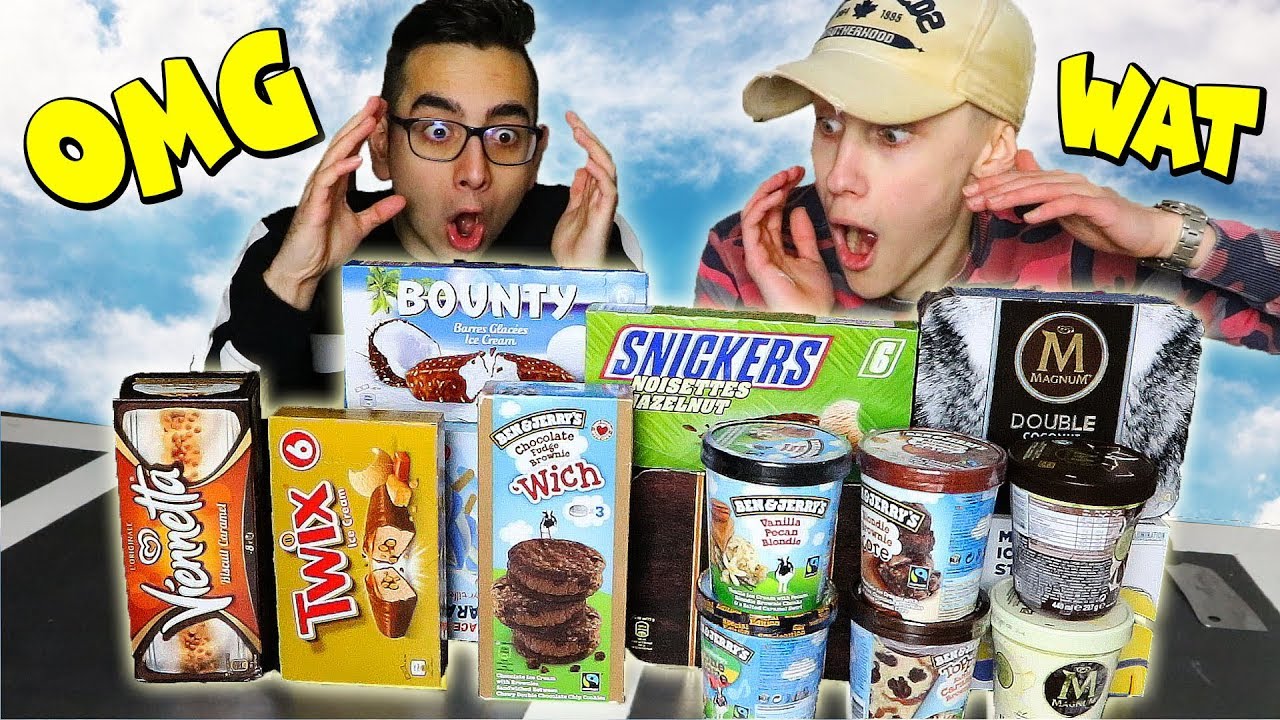 AL HET IJS UIT DE WINKEL GEKOCHT!