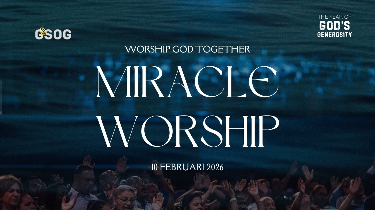 IBADAH MIRACLE WORSHIP | SELASA 10 FEBRUARI  2026 | 