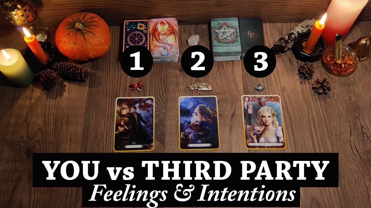 You VS Third Party 🗡️💔 True Feelings & Intentions REVEALED 🌋 Pick a Card 🔮 Tarot Reading