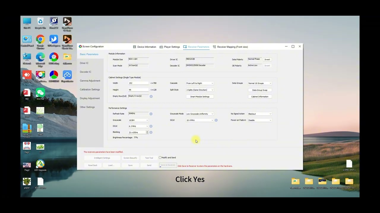 How to Read, Load, Save & Solidify Configuration Files from the Correct Cabinet in LED Setting