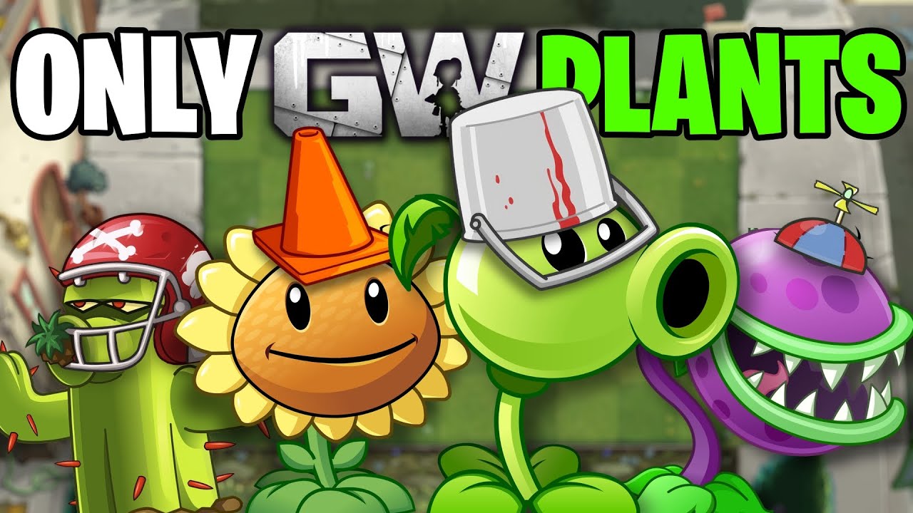 Can You Beat MODERN DAY With ONLY Garden Warfare Plants?