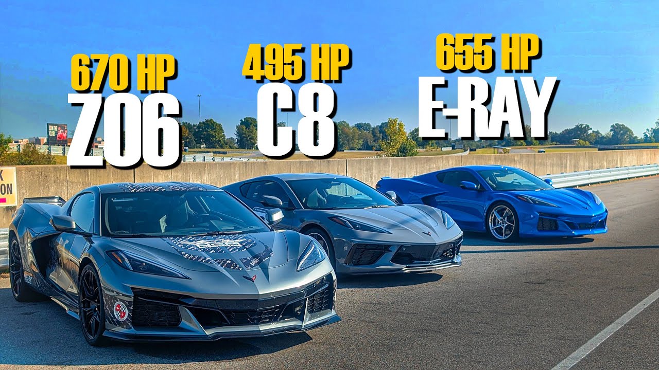How much power is enough? Driving the full Corvette lineup