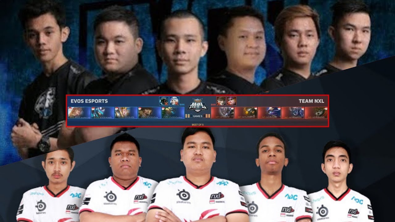 FINAL MPL EVOS VS NXL MATCH 5 OF 5 - MOBILE LEGENDS MPL INDONESIA