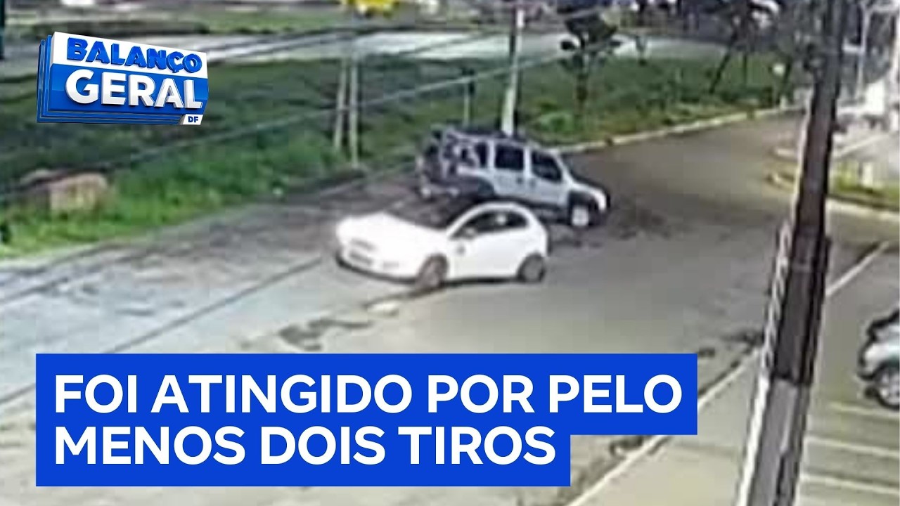 Imagens revelam momento em que policiais atiram em jovem na saída de cinema em GO | Balanço Geral DF