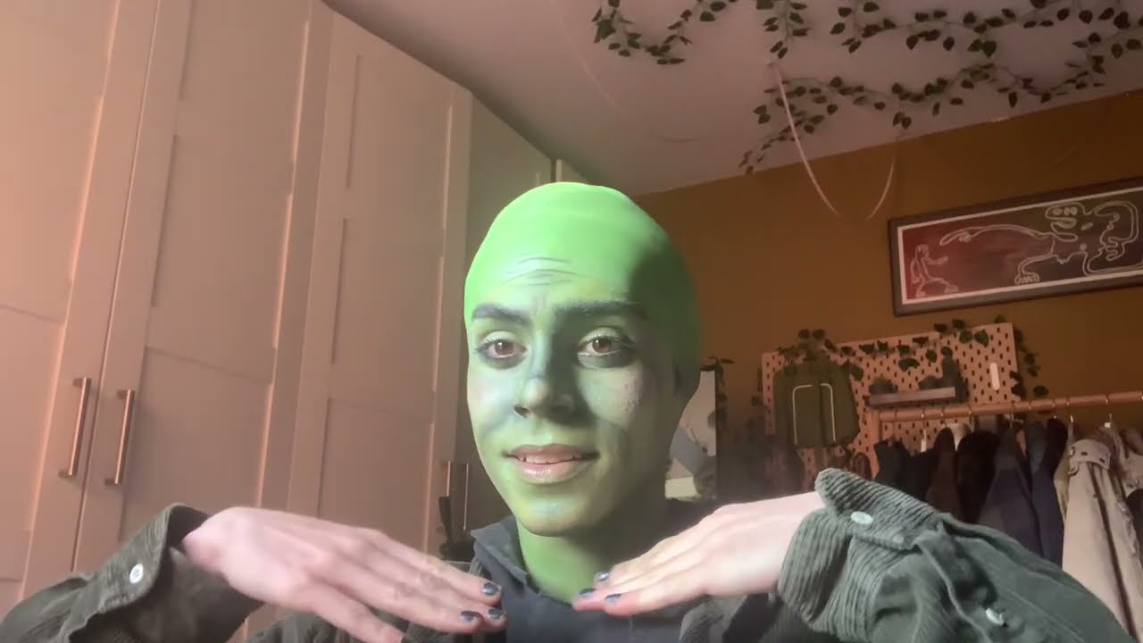 transforming myself into shrek characters