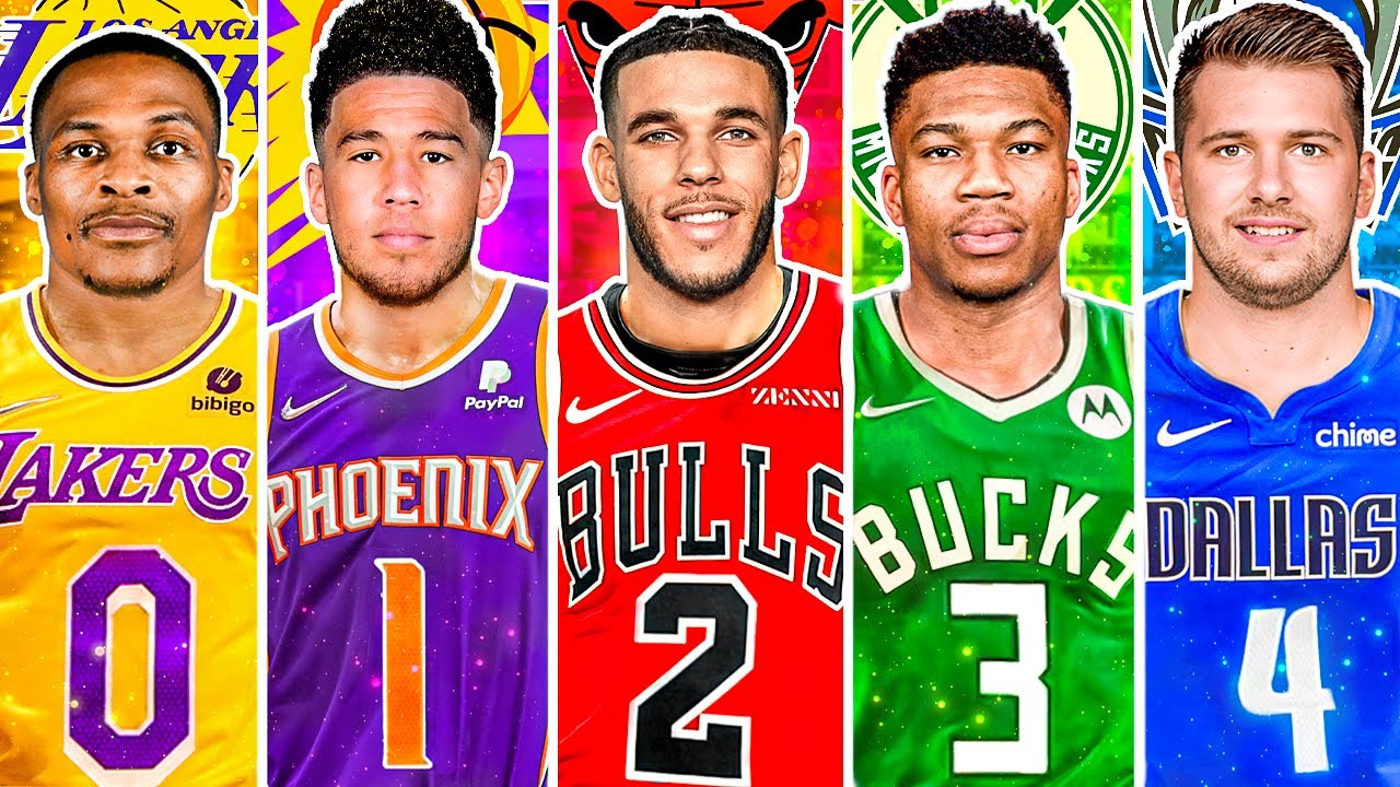 BEST NBA PLAYER FROM EACH JERSEY NUMBER IN 2023