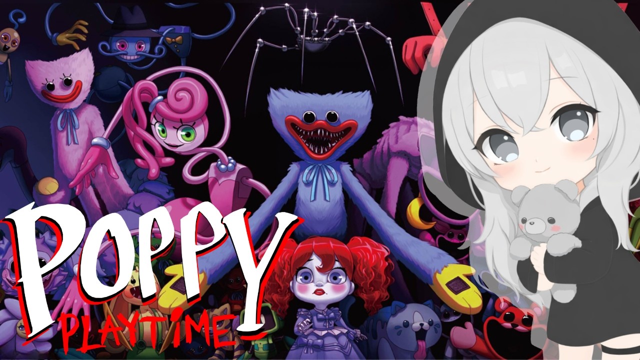 【#ポピープレイタイム  】何時間かかる？！全チャプター遊び尽くす！！👻