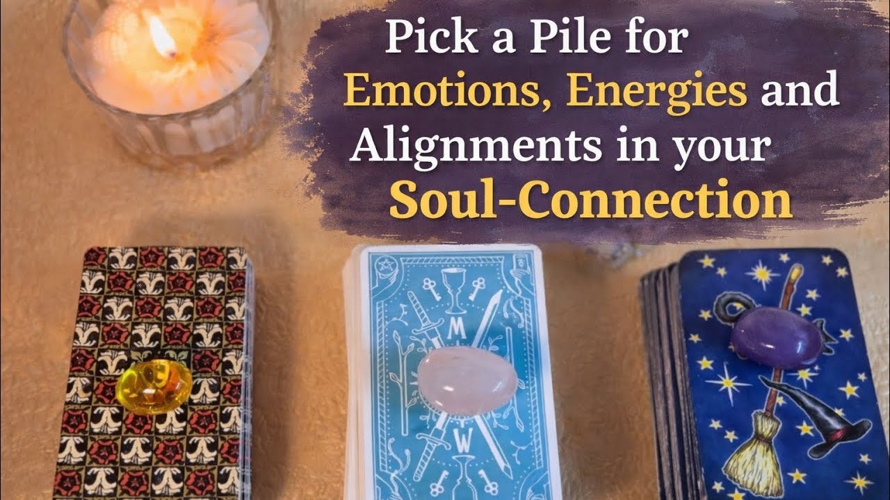 Soul Connections 👩‍❤️‍👨 | Pick a Pile | Emotions, Energies, Alignments 
