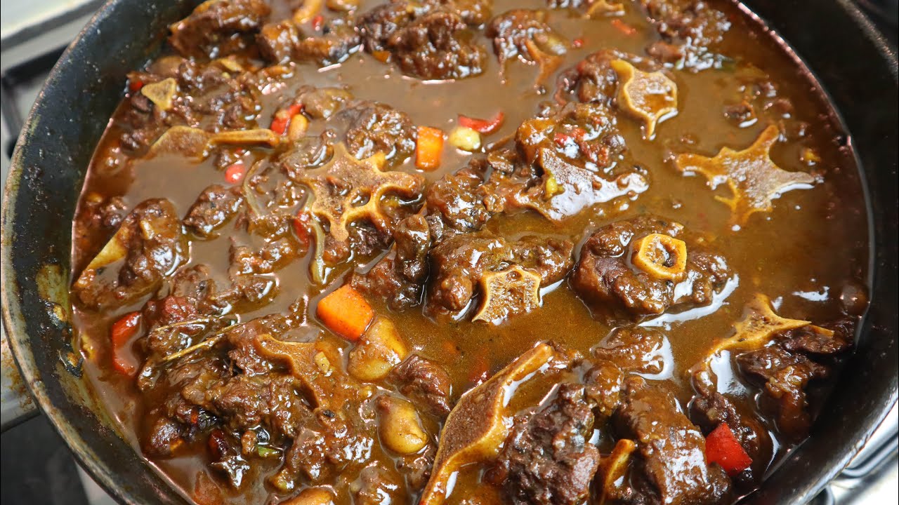 How to make Jamaican Oxtail Easy Step by Step | Watch This Video | So Flavourful Oxtail Recipe