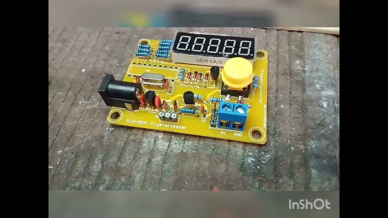 #109 kit frequenzimetro prova quarzo @LukaNikoTech