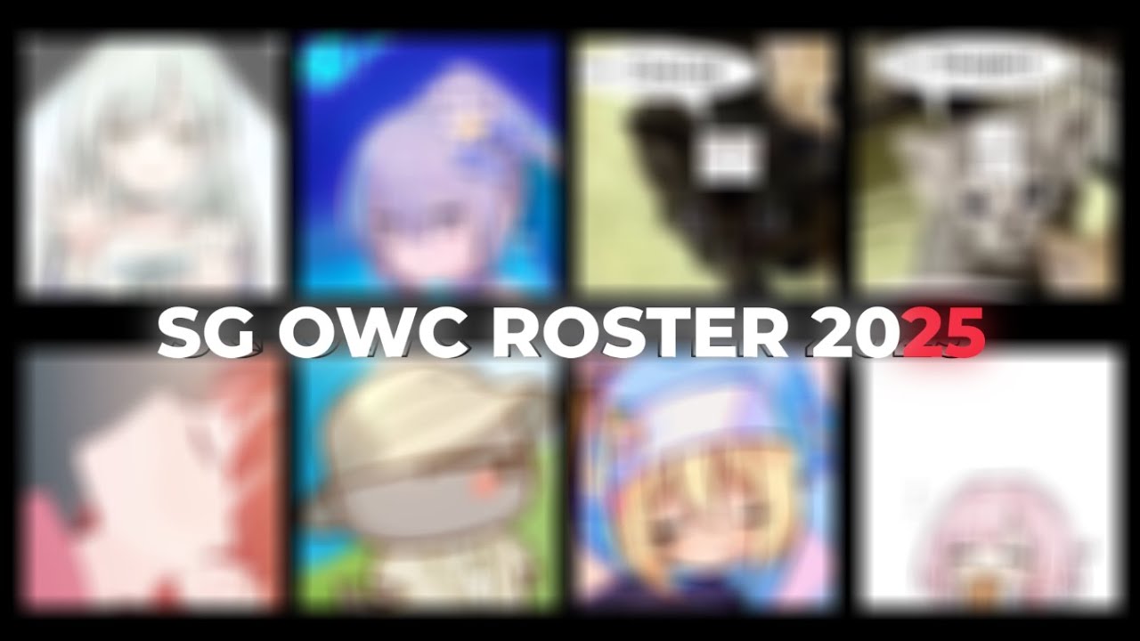 SG OWC 2025 Roster Reveal