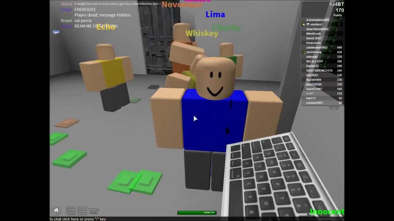 (HD) Roblox Murderer: Skillet Monster!