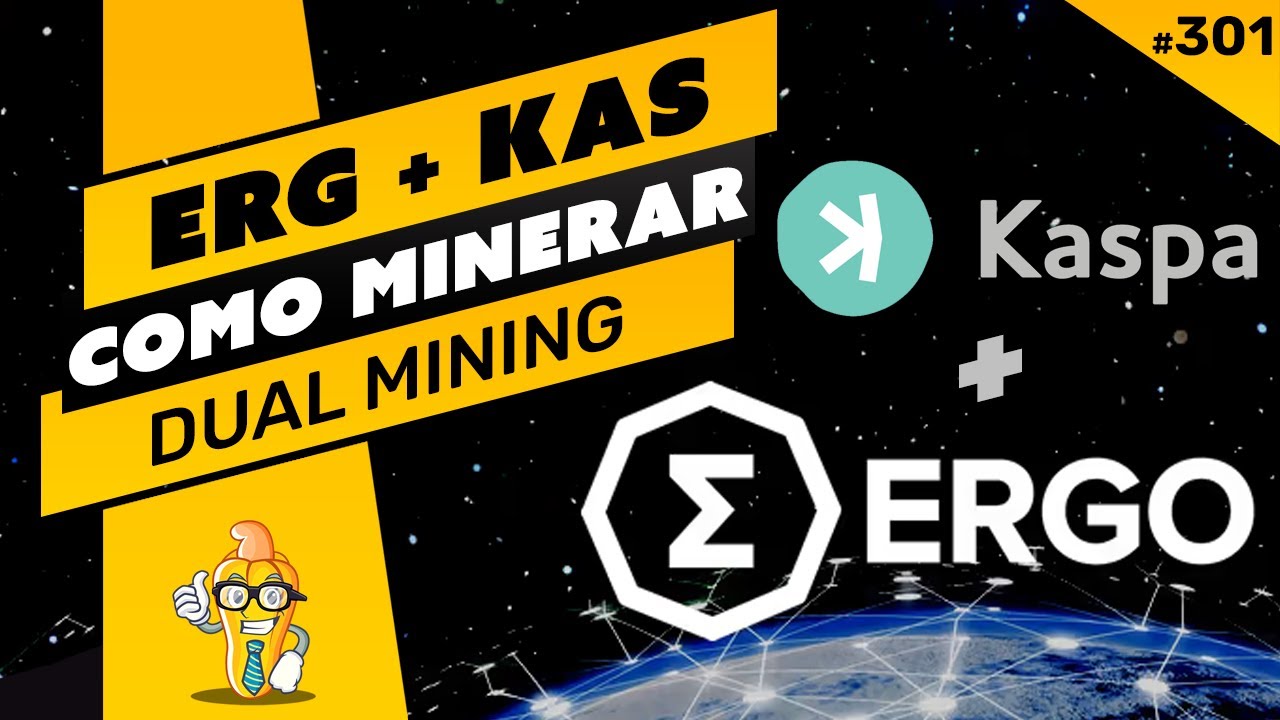 ⛏️💰 DUAL MINING ERG + KAS (ERGO + KASPA) - COMO MINERAR PASSO A PASSO - HIVE OS E WINDOWS