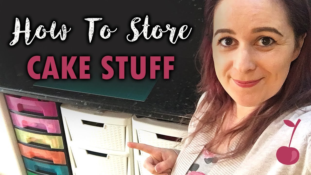 How To Store Your Cake Stuff | Cake Storage | Cherry Business