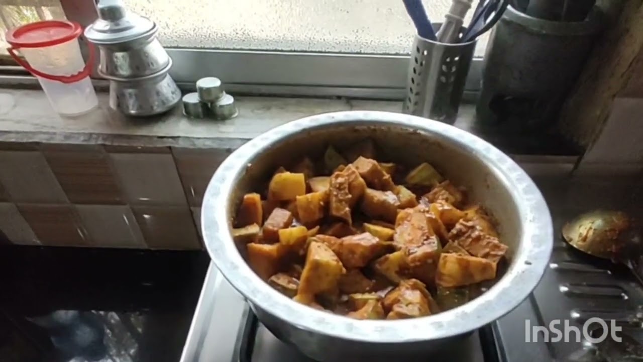 वांगी बटाटा भाजी सोपी पद्धत #cooking #recipe #cookingvideo#recipevideo