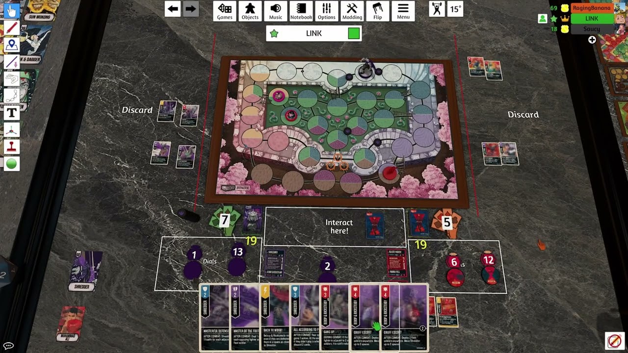 Unmatched Online | Shredder VS Black Widow
