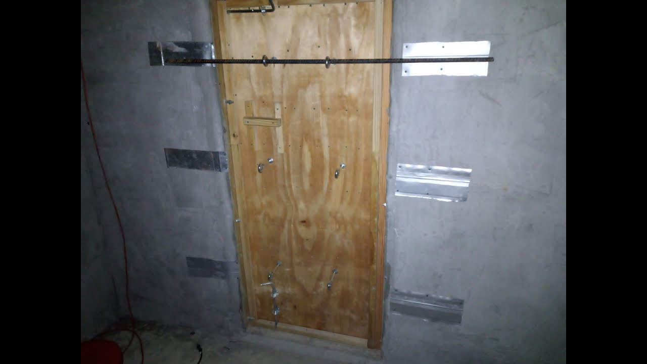 Concrete Block DIY Florida Storm Shelter Build in 45 Days - Part Time