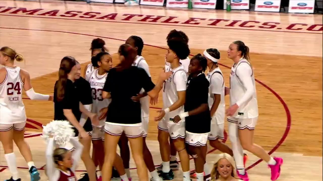 UMass WBB | Broadcast Highlights vs Siena | 11.08.25